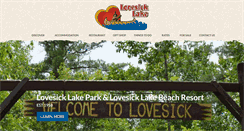 Desktop Screenshot of lovesicklakepark.ca