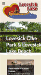 Mobile Screenshot of lovesicklakepark.ca